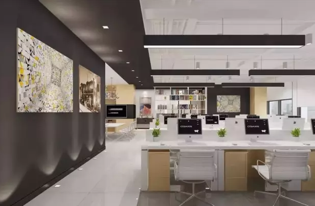 300㎡辦公室裝修效果圖賞析，讓您的辦公室獨(dú)領(lǐng)風(fēng)騷!!!